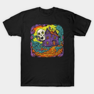 Haunted House Ghost T-Shirt